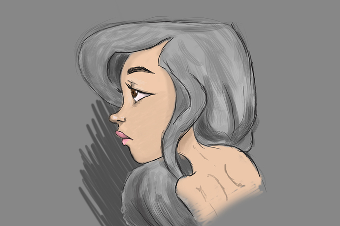 The-girl-in-Profile