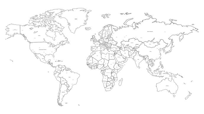 Colouring Map the World E.N.2