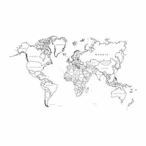 Colouring Map the World E.N