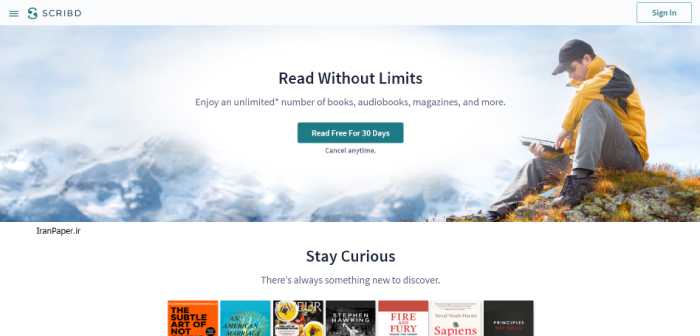 scribd دانلود رایگان کتاب خارجی
