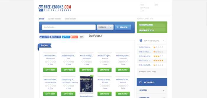 freeebooks دانلود رایگان کتاب خارجی